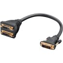 DVI-Adapterkabel, vergoldet