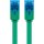 CAT 6A Flach-Patchkabel, U/UTP, grün