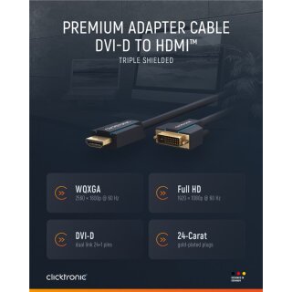 DVI-auf-HDMI™-Adapterkabel