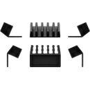 Kabelmanagement 5-Slots, schwarz