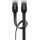 CAT 6 Flach-Patchkabel, U/UTP, schwarz