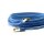 RJ45 Patchkabel CAT 6A S/FTP (PiMF), 500 MHz mit CAT 7 Rohkabel, blau