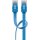 CAT 6 Flach-Patchkabel, U/UTP, blau