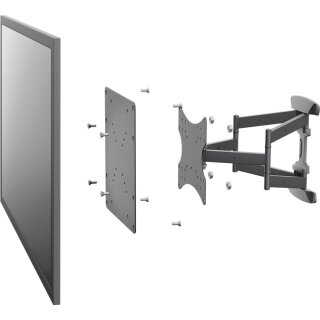 Adapter für TV-Wandhalterung mit VESA-Maß
