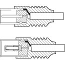 goobay - Antennenkabel (<70 dB), doppelt geschirmt - Koax-Stecker > Koax-Buchse - 20 Meter