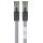 CAT 8.1 Patchkabel, S/FTP (PiMF), grau