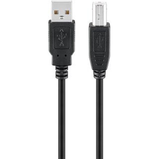 USB 2.0 Hi-Speed-Kabel, schwarz
