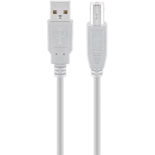 USB 2.0 Hi-Speed-Kabel, grau