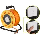 Mobile RJ45 Netzwerk Kabeltrommel, orange