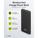Wireless Schnelllade-Powerbank 10.000 mAh (USB-C™...