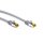 RJ45 Patchkabel CAT 6A S/FTP (PiMF), 500 MHz mit CAT 7 Rohkabel, grau