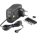 Universal-Netzteil (3 V - 12 V max. 18 W / 1,5 A)12;3;4,5;5;7,5;6;9