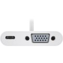 USB-C™-Adapter auf VGA, PD, weiß