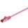 CAT 6 Patchkabel, S/FTP (PiMF), magenta