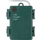 50er LED-Silberdraht-Cluster-Lichterkette