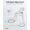 LED-Stand-Lupenleuchte, 6 W, weiß