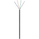 CAT 6 Outdoor Netzwerkkabel, U/UTP, schwarz