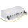 CAT 6a Mini/Desktop Patch Panel, 8 Port, (1 HE)