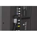 HDMI™-Winkeladapter 270° horizontal, 4K @ 60 Hz, vergoldet