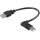 USB 2.0 Hi-Speed-Verlängerungskabel 90°, schwarz