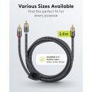 Cinch Y-Kabel, 2 m