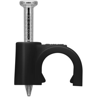 Kabelschelle 6 mm, schwarz