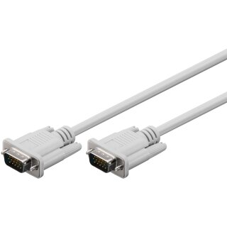 VGA-Monitorkabel, vernickelt