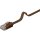 CAT 6 Flach-Patchkabel, U/UTP, dunkelbraun