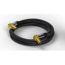 TV Antennenkabel (135 dB), 4x geschirmt