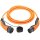 Ladekabel Typ 2, bis zu 22 kW, 7 m, orange