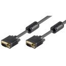Full HD SVGA-Monitorkabel, vergoldet