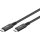 USB-C™-Kabel, USB4™ Gen 3x2, 100 W, 0,8 m