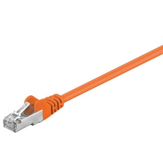 CAT 5e Patchkabel, SF/UTP, orange