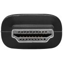 HDMI™/DVI-D-Adapter, vernickelt
