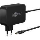 USB-C™-Ladegerät für Laptops (65 W) schwarz