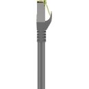 GHMT-zertifiziertes CAT 8.1 Patchkabel, S/FTP (PiMF), grau