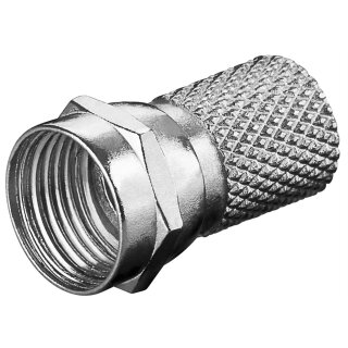Aufdreh-F-Stecker 7,0 mm