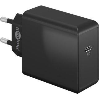 USB-C™ PD Schnellladegerät (65 W) schwarz