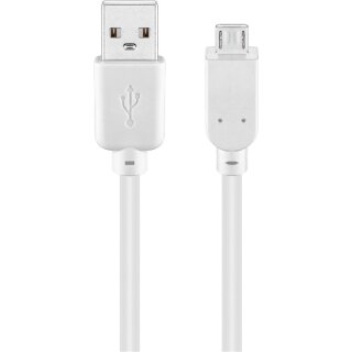 USB 2.0 Hi-Speed-Kabel, weiß