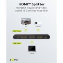 HDMI™-Splitter 1 auf 2 (4K @ 60 Hz)