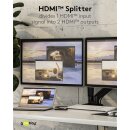 HDMI™-Splitter 1 auf 2 (4K @ 60 Hz)