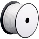 Telefonflachkabel 6-adrig, 100 m Rolle, AWG 28, CCA (kupferkaschiertes Aluminium)