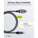 Ethernet-Kabel USB-C™ 3.1 auf RJ45, 2 m