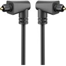 TOSLINK-Kabel 2-fach abgewinkelt und drehbar