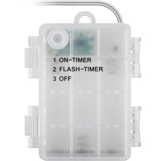 80er LED-Lichterkette "Sterne"