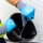 Arbeitshandschuhe mit doppeltbeschichteter Latexbeschichtung - WG-318 - blau wasserdicht