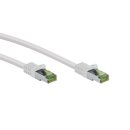 GHMT-zertifiziertes CAT 8.1 Patchkabel, S/FTP (PiMF), weiß