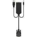 VGA-auf-HDMI™-Konverter mit 3,5-mm-Klinke Audio