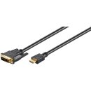 DVI-D/HDMI™-Kabel, vergoldet