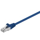 CAT 5e Patchkabel, F/UTP, blau